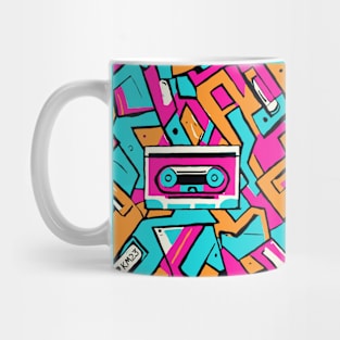 Retro 90's Cassette Tape Mug